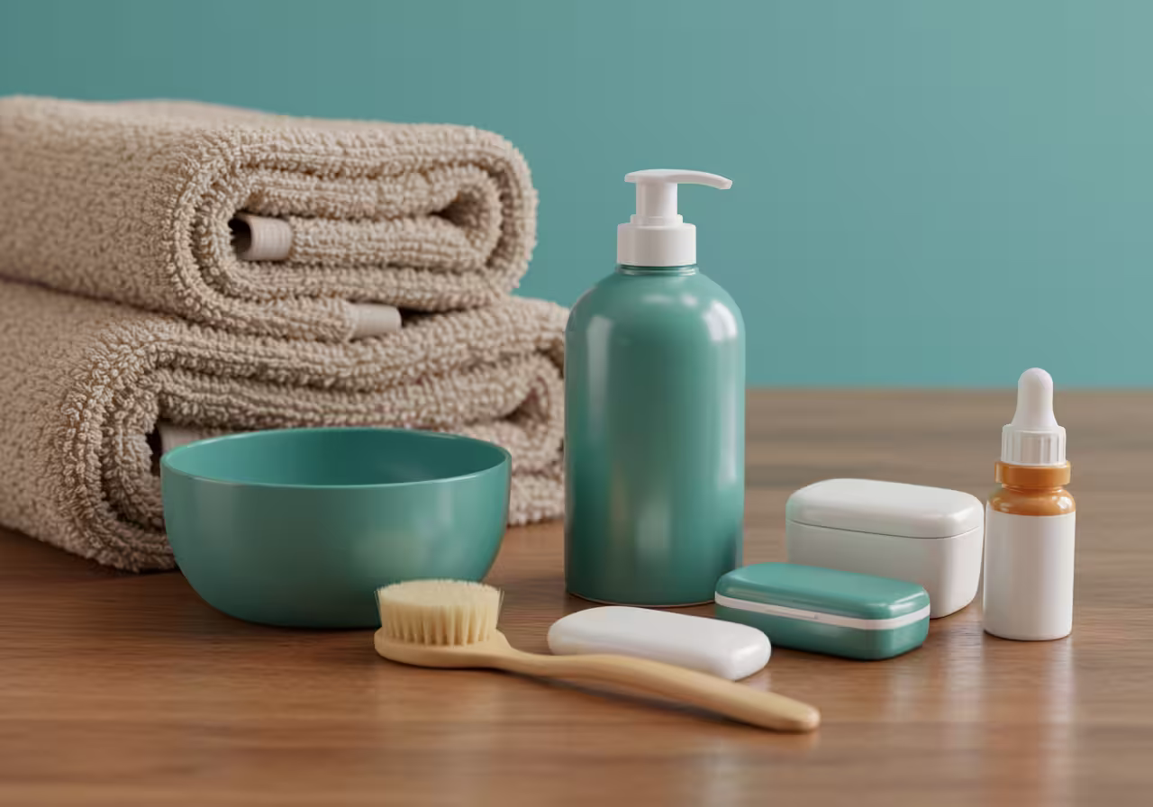 Basic needs bundle — hygiene and household items