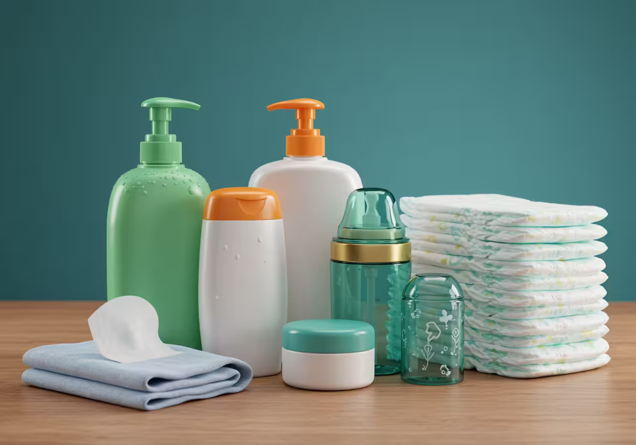 One month of diapers for a baby in need