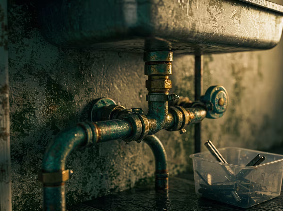 Couple reviewing bills together